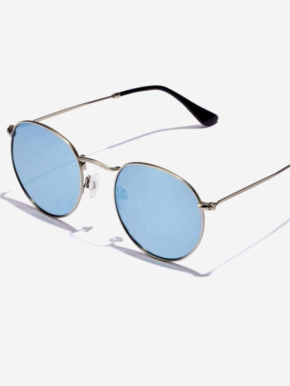 Hawkers Moma Midtown Silver Stainless Steel Chrome Polarized Mirrored Sunglasses
